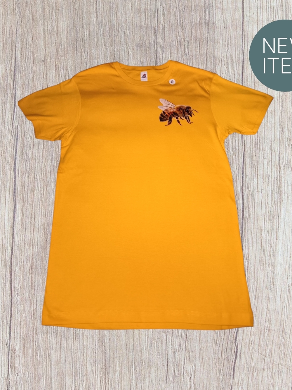 Bee Graphic Short Sleeve Tee - Unbranded - Yellow